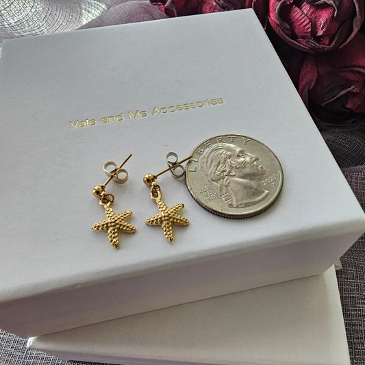 Starfish Dangle Earrings