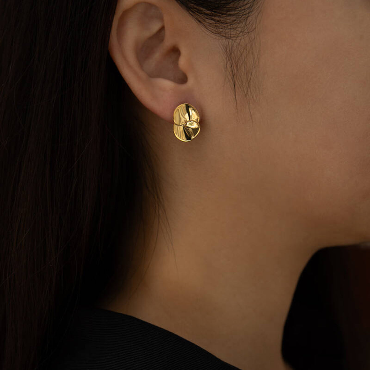 Small Geometric Studs Earrings