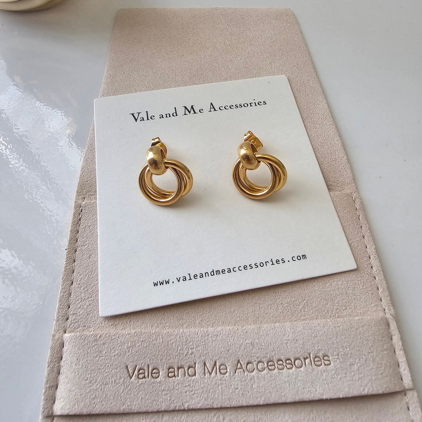 Twisted Stud Earrings