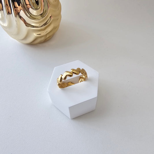 Heart Open Ring