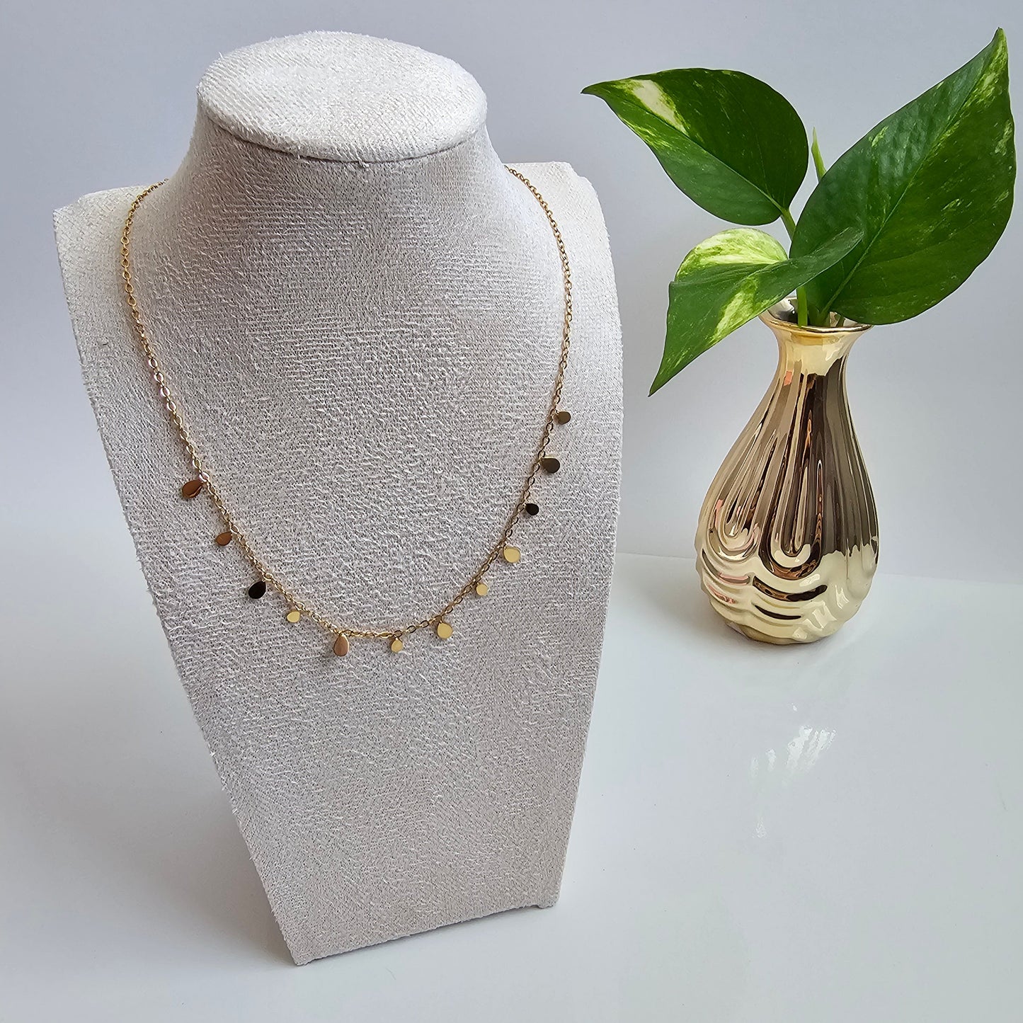 Water Droplets Necklace