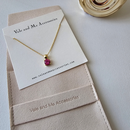 Birthstone Necklace