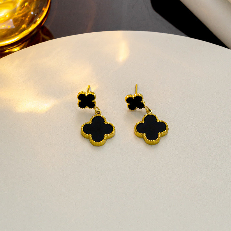 Four Leaf Clover Earrings