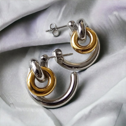 Chunky Irregular Earrings