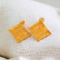 Square Stud Earrings