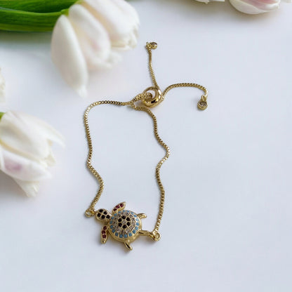 Turtle Adjustable Bracelet