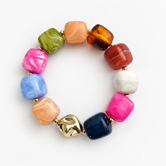 Confetti Bead Bracelet