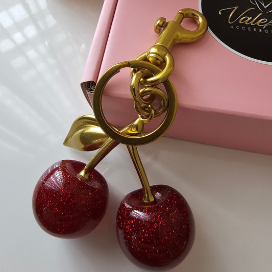 Cherry Key Chain