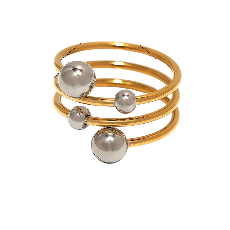 Two-Tone Ball Ring