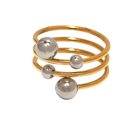 Two-Tone Ball Ring