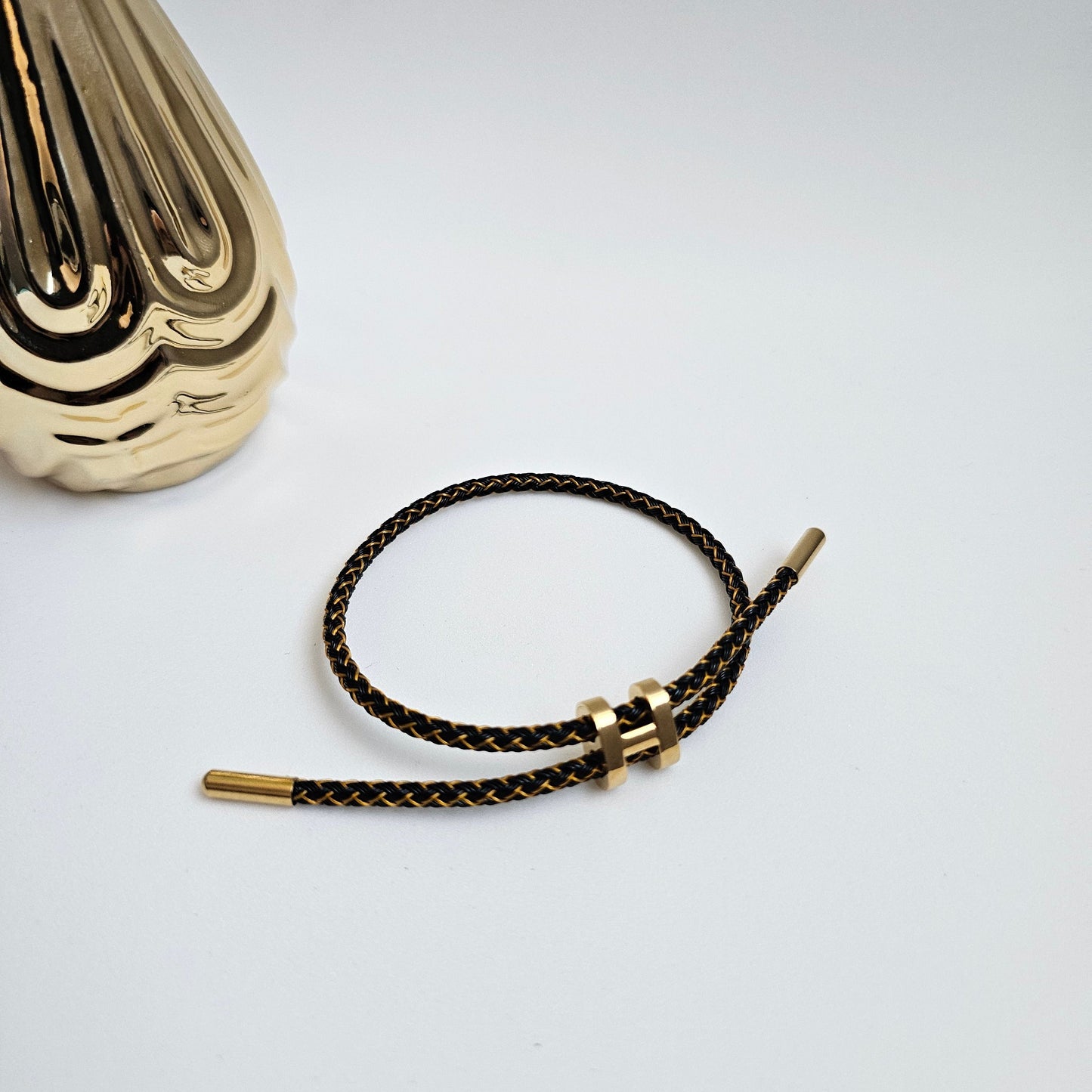 H adjustable Cord Bracelet