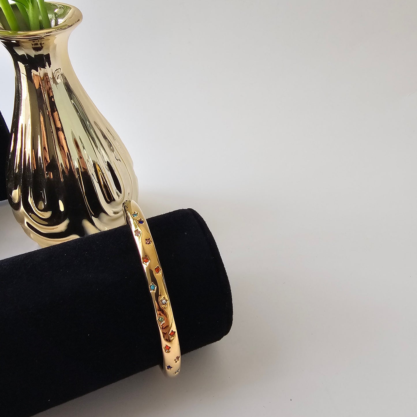 Colorful Crystals Bangle