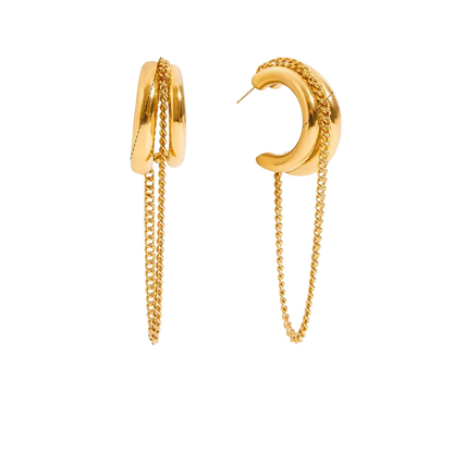 Dual Layered Chain Hoop