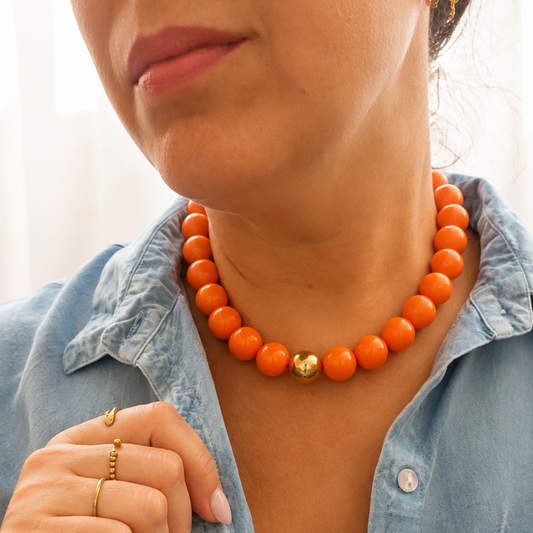 Bubble Bead Necklace