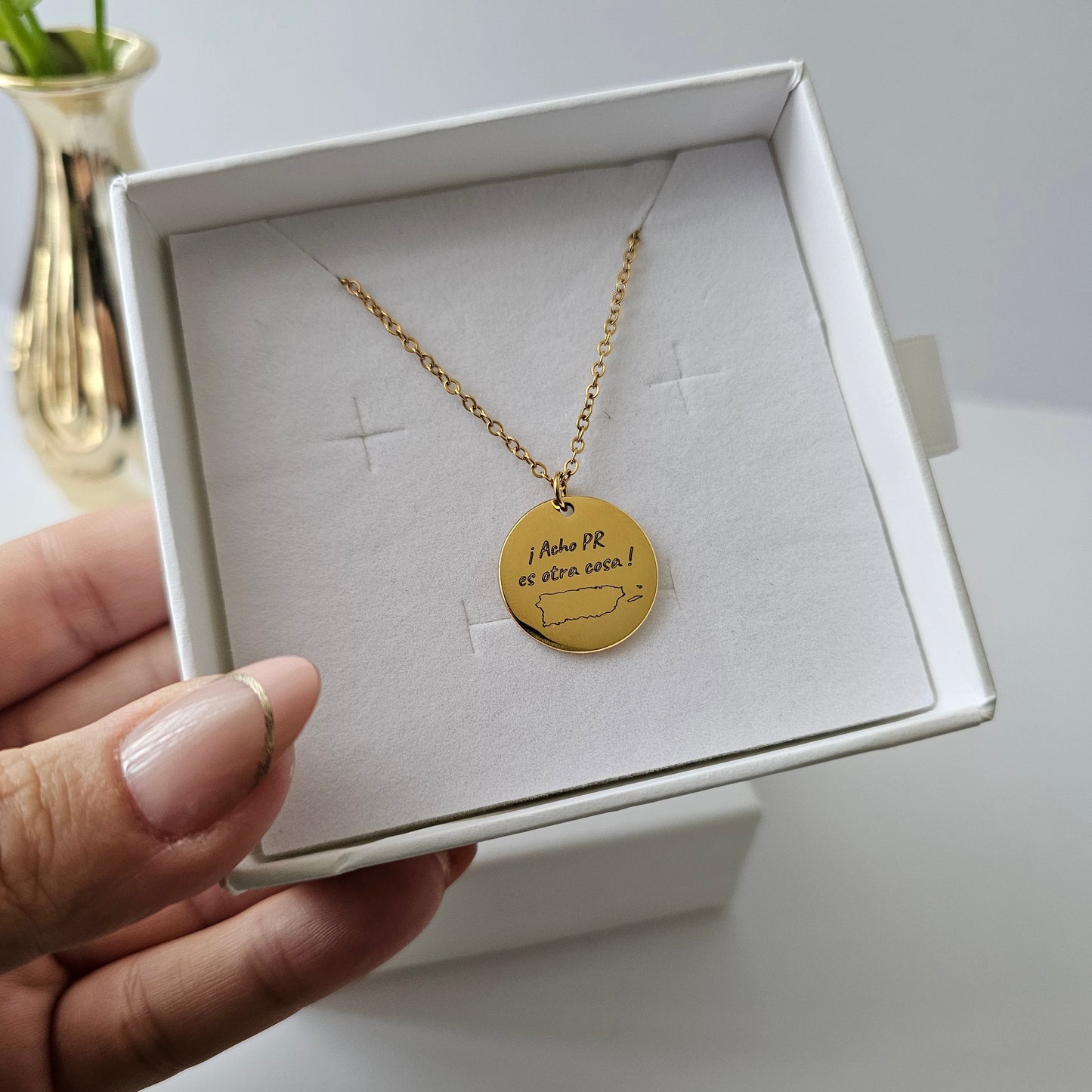 Acho PR Es Otra Cosa Necklace