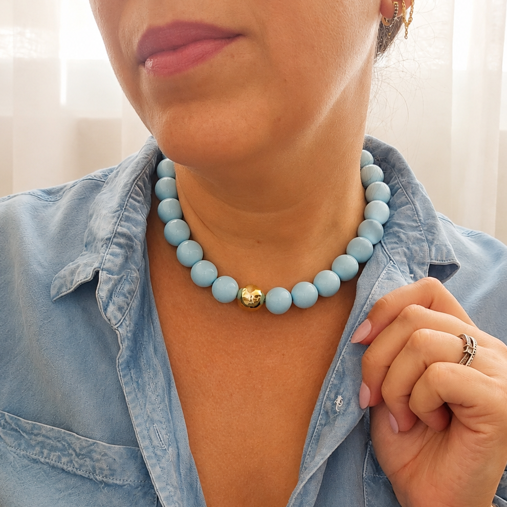 Bubble Bead Necklace