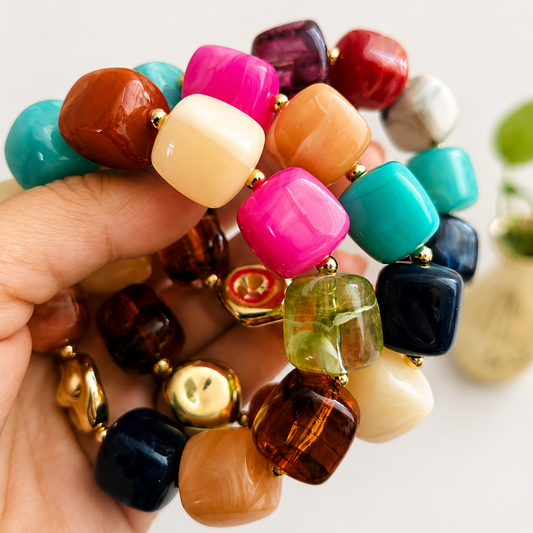 Confetti Bead Bracelet