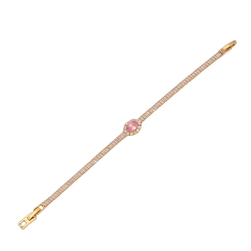 Blush Tennis Bracelet