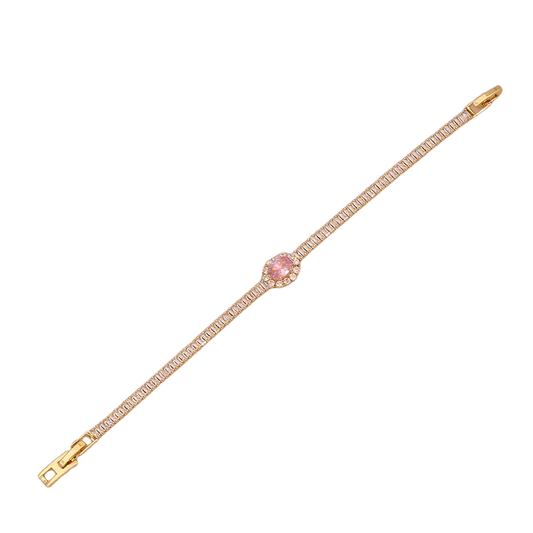 Blush Tennis Bracelet